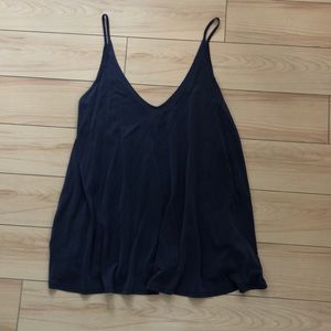 Silence + noise Dark Gray Tank Top